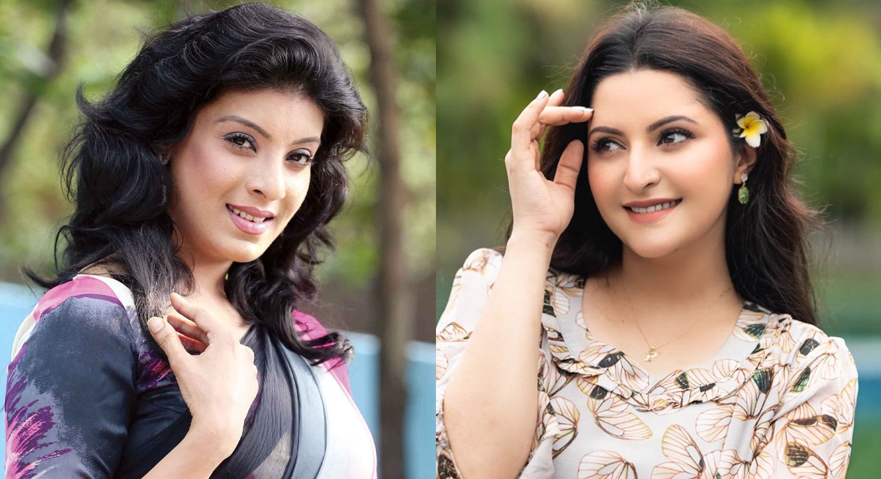 মৌকে দেখে পালিয়ে যান পরীমণি!