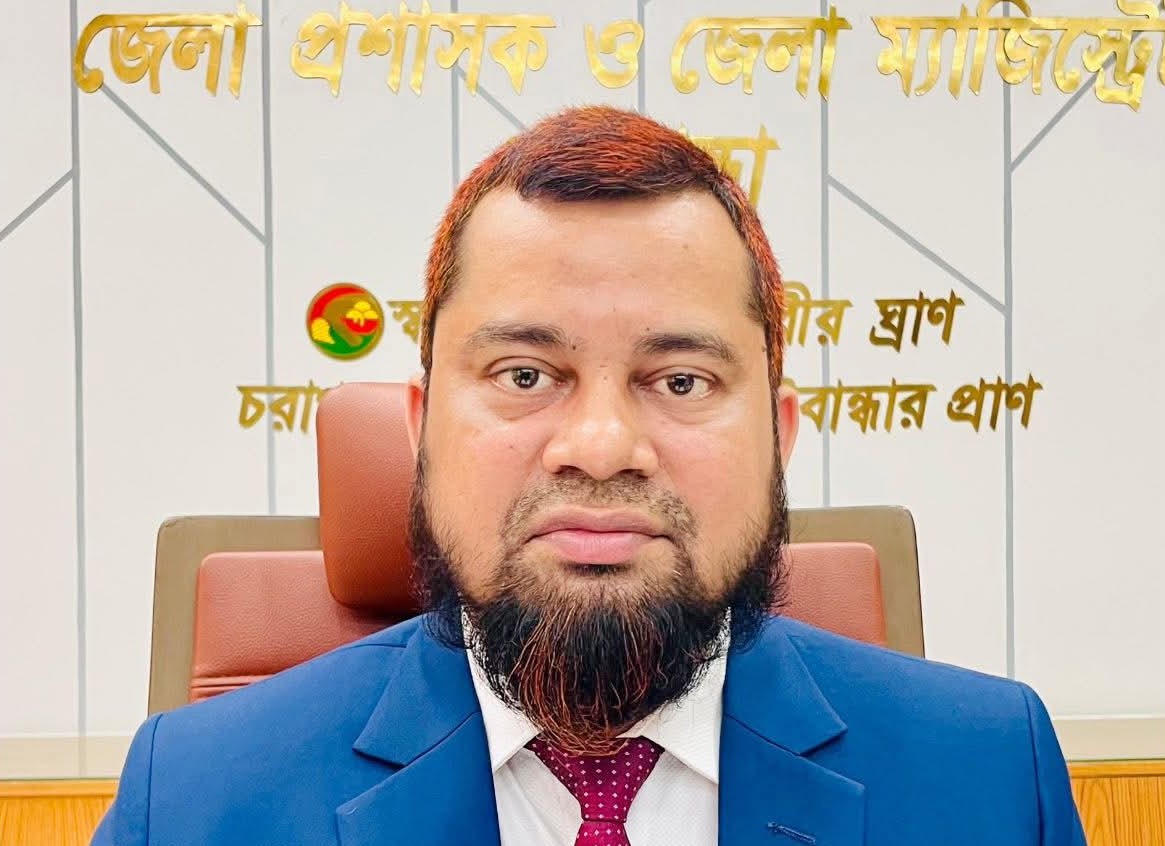 গাইবান্ধায় নতুন জেলা প্রশাসকের যোগদান
