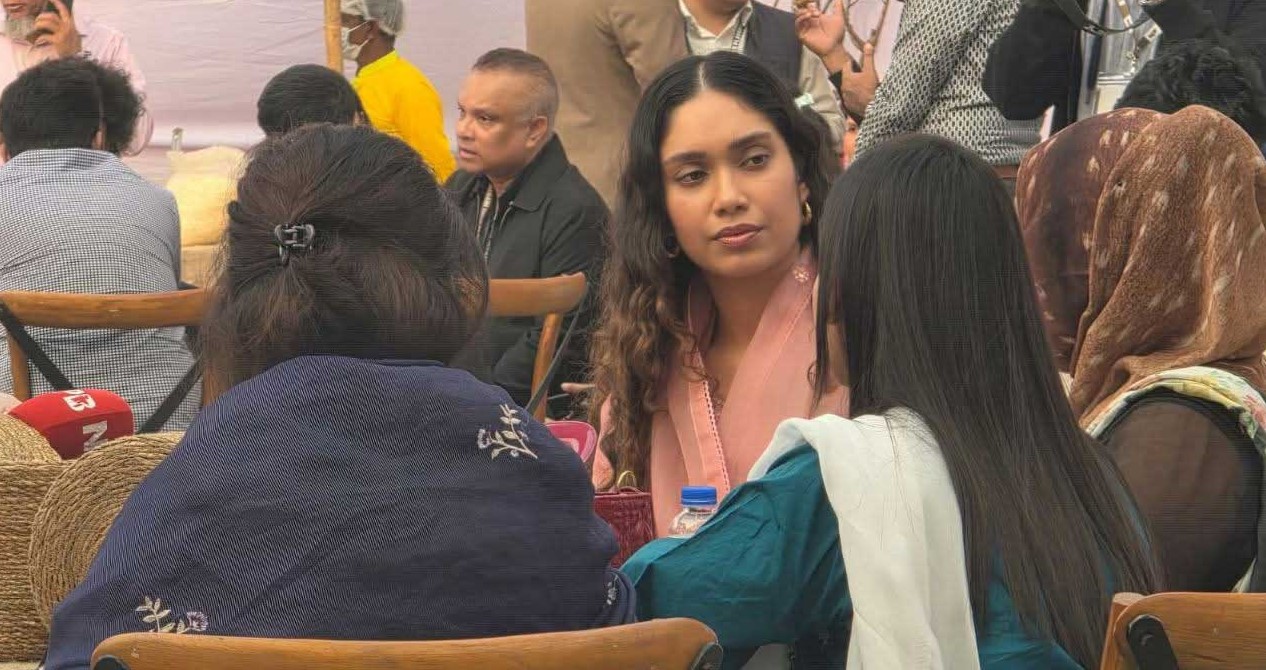 তরুণ ভোটারদের সঙ্গে জাইমা রহমানের ব্যতিক্রমী আড্ডা