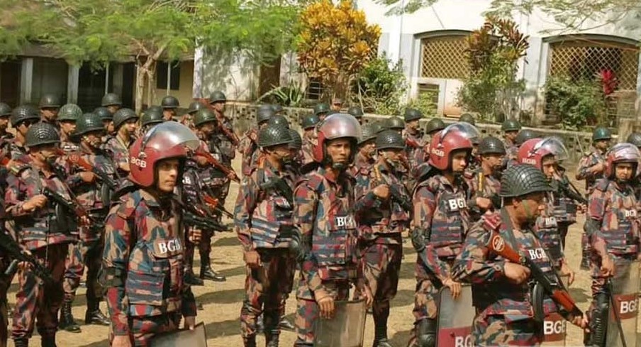 শেরপুর-৩ আসনের নির্বাচন ঘিরে ১৬ প্লাটুন বিজিবি মোতায়েন