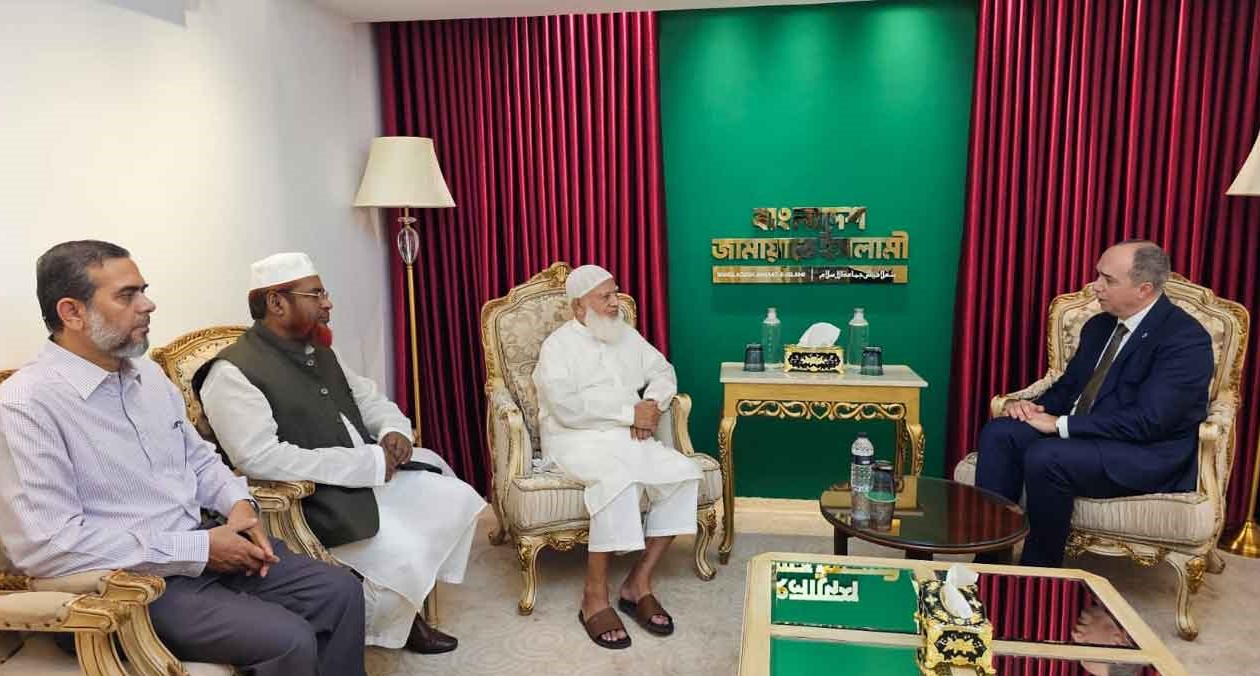 জামায়াত আমিরের সঙ্গে কসোভোর রাষ্ট্রদূতের সাক্ষাৎ