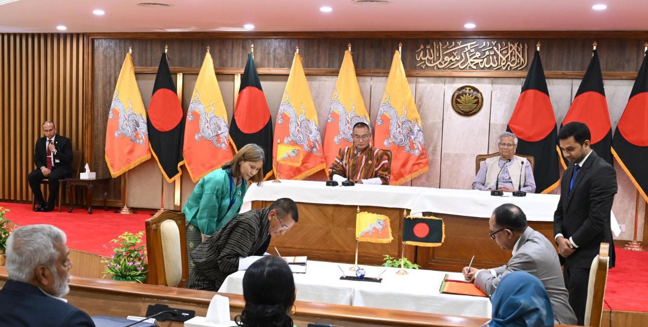 স্বাস্থ্যকর্মী নিয়োগ ও ইন্টারনেট সংযোগে ভুটানের সঙ্গে দুই সমঝোতা