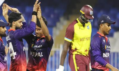 বিশ্বচ্যাম্পিয়ন ক্যারিবীয়দের হারিয়ে নেপালের ইতিহাস