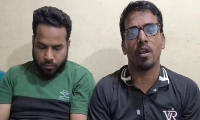 ভিডিও করায় দুই সাংবাদিককে হাতকড়া পরিয়ে থানায় নিলেন এসিল্যান্ড