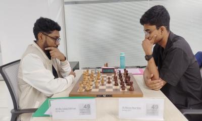 একাদশ রাউন্ড শেষে শীর্ষে আন্তর্জাতিক মাস্টার ফাহাদ