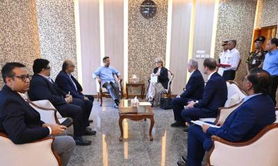 প্রধানমন্ত্রীর সঙ্গে সাক্ষাৎ করেছেন টেলিনর গ্রুপের প্রেসিডেন্ট