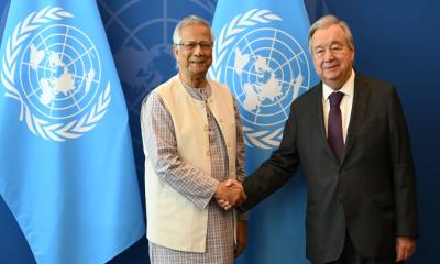 বাংলাদেশের গণতান্ত্রিক উত্তরণে জাতিসংঘ মহাসচিবের পূর্ণ সমর্থন