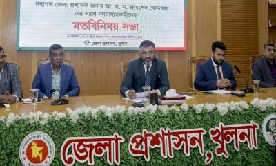 নির্বাচনে পোস্টার এলাউ করা হবে না: খুলনার ডিসি