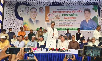 মেঘনা সেতু নির্মাণ সরকারের শীর্ষ অগ্রাধিকার: জোনায়েদ সাকি