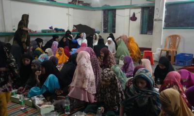 নারী ও এতিম শিশুদের সঙ্গে ইফতার করলেন জাইমা রহমান